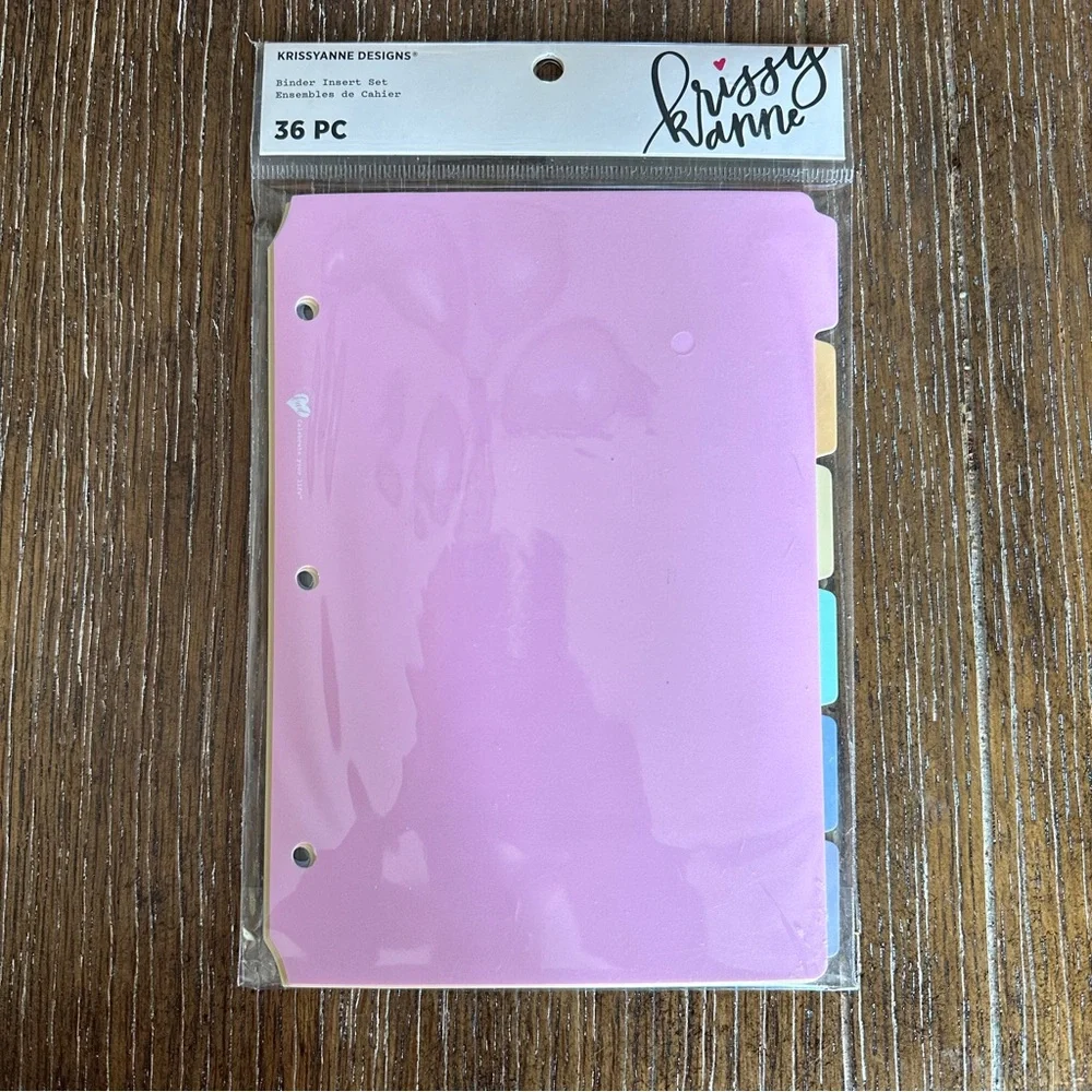 Krissyanne Designs Binder Planner inserts - bundle 5 pack